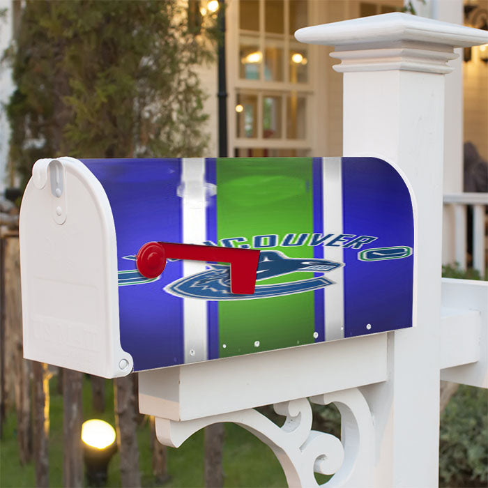 Vancouver Canucks Magnetic Mailbox Cover 18" X 21" Outdoor Decor