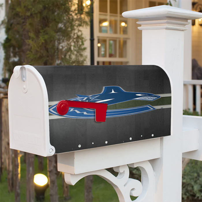 Vancouver Canucks Logo Magnetic Mailbox Cover 18" X 21" Outdoor Decor