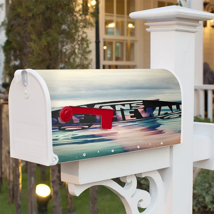 Vans Of The Wall Magnetic Mailbox Cover 18" X 21" Outdoor Decor