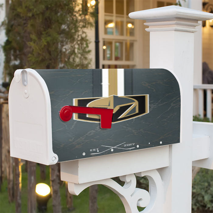 Vegas Golden Knights Est 2017 Magnetic Mailbox Cover 18" X 21" Outdoor Decor