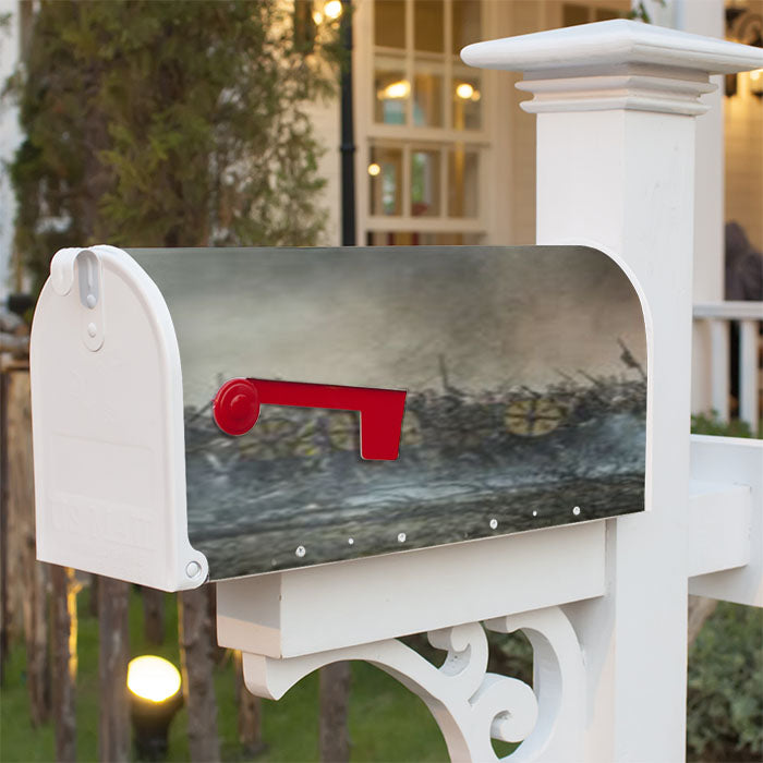 Vikings War Epic Magnetic Mailbox Cover 18" X 21" Outdoor Decor