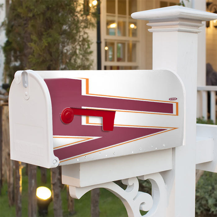 Vt Virginia Tech Magnetic Mailbox Cover 18" X 21" Outdoor Decor