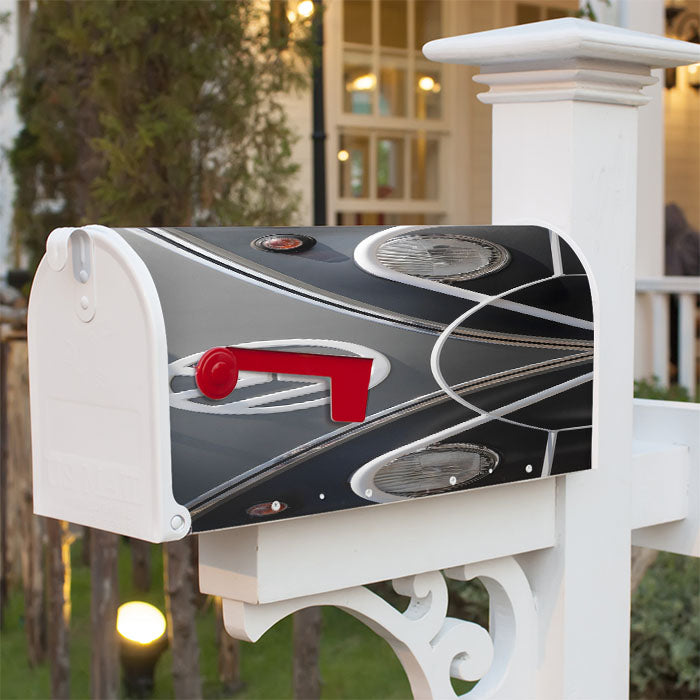 Vw Minibus Volkswagen Magnetic Mailbox Cover 18" X 21" Outdoor Decor