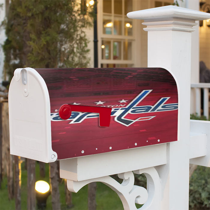 Washington Capitals Star Logo Magnetic Mailbox Cover 18" X 21" Outdoor Decor