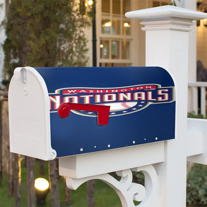 Washington Nationals Magnetic Mailbox Cover 18" X 21" Outdoor Decor
