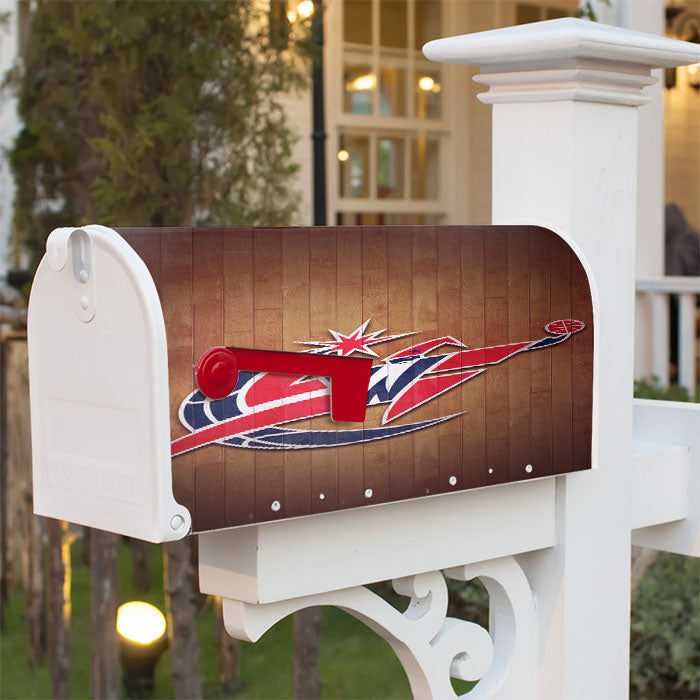 Washington Wizard Hardwood 2 Magnetic Mailbox Cover 18" X 21" Outdoor Decor