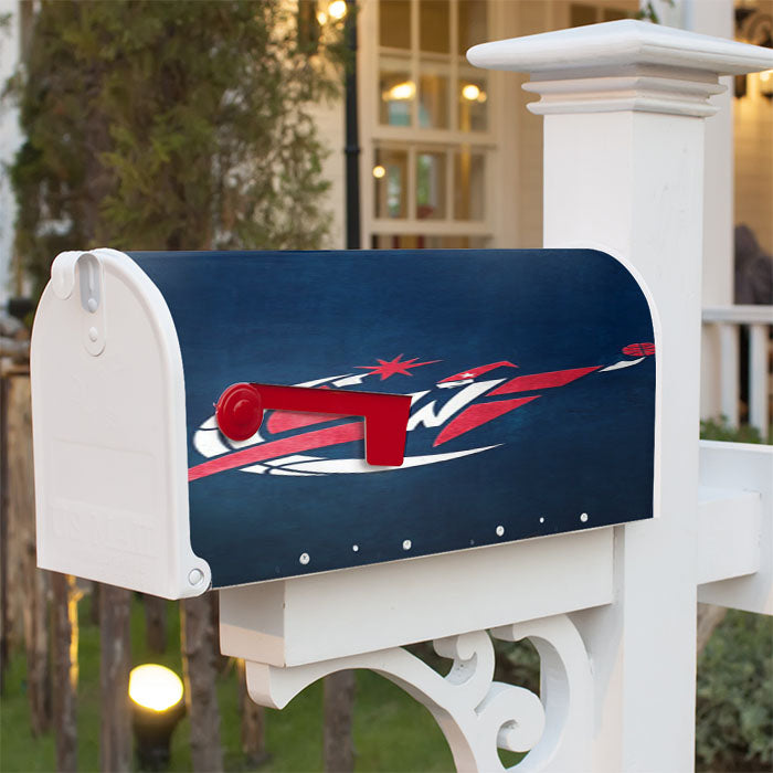 Washington Wizards Magnetic Mailbox Cover 18" X 21" Outdoor Decor