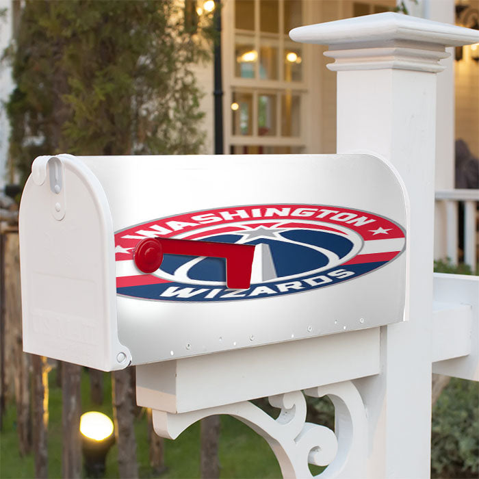 Washington Wizards Icon Magnetic Mailbox Cover 18" X 21" Outdoor Decor