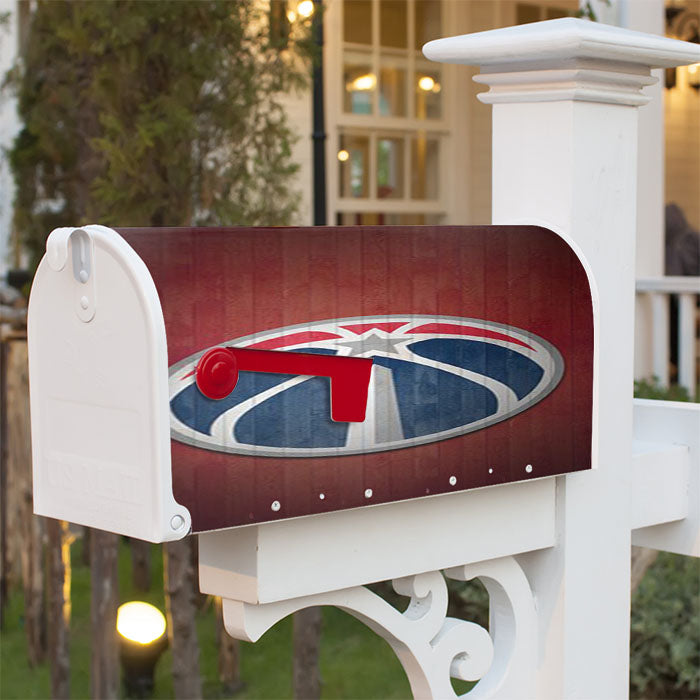 Washington Wizards Red Emblem Magnetic Mailbox Cover 18" X 21" Outdoor Decor