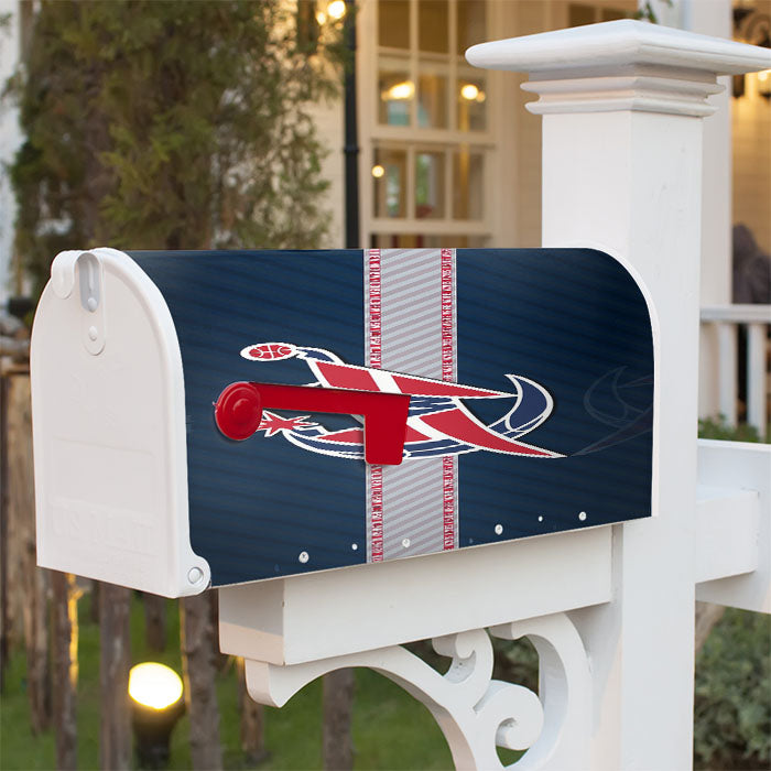 Washington Wizards Wallpaper Magnetic Mailbox Cover 18" X 21" Outdoor Decor