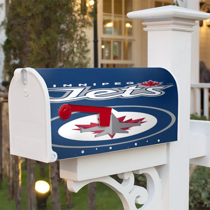 Winnipeg Jets Poster Magnetic Mailbox Cover 18" X 21" Outdoor Decor