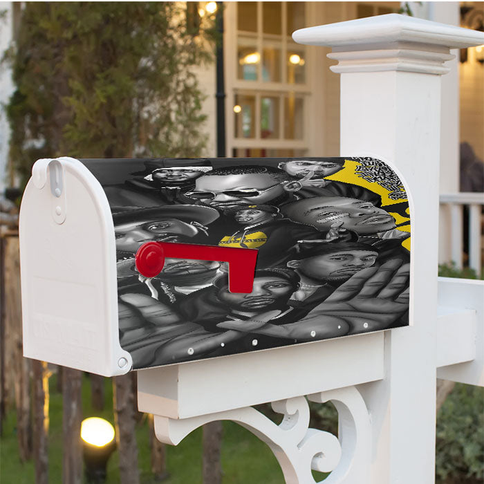 Wu Tang Clan Fanart Magnetic Mailbox Cover 18" X 21" Outdoor Decor