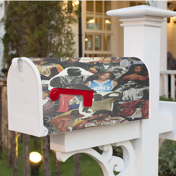 Wu Tang Clan Rap Hip Hop Music Collages Magnetic Mailbox Cover 18" X 21" Outdoor Decor