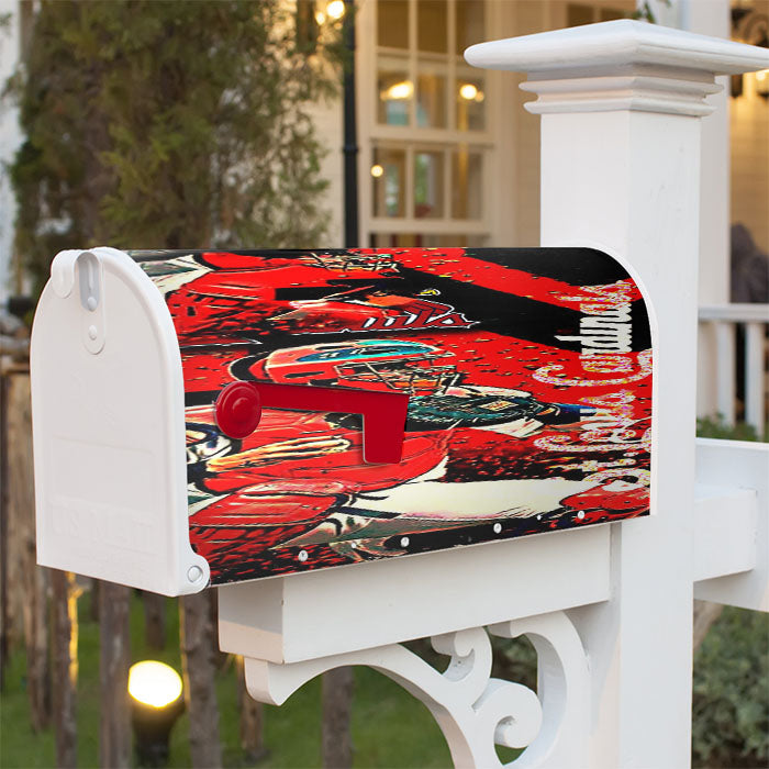 Yadier Molina Louis Cardinals Magnetic Mailbox Cover 18" X 21" Outdoor Decor