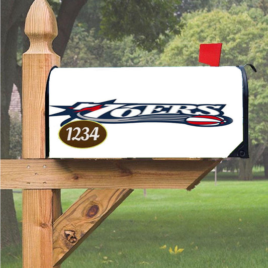 76Ers Cover Magnetic Mailbox Cover 18" X 21" Outdoor Decor