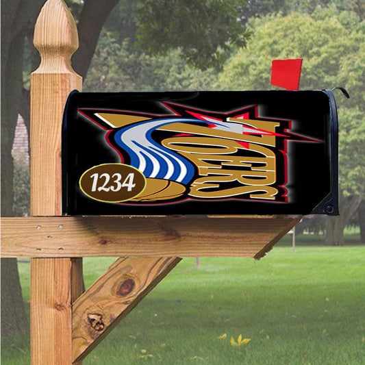 76Ers Emblem Magnetic Mailbox Cover 18" X 21" Outdoor Decor