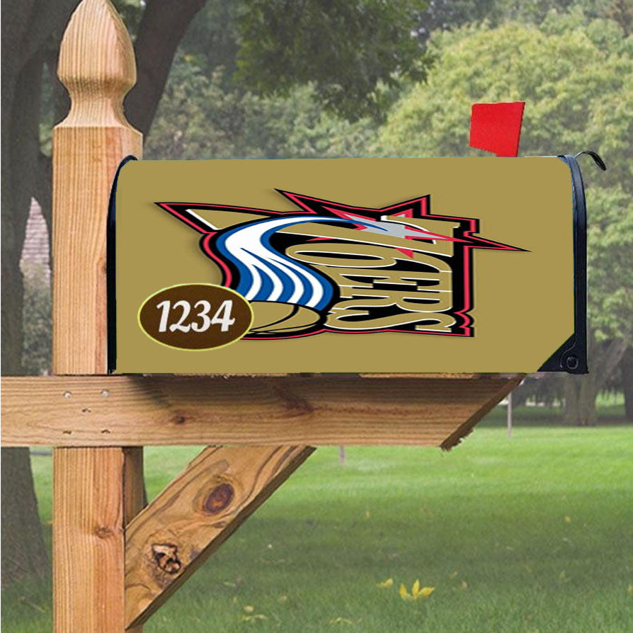 76Ers Logo Magnetic Mailbox Cover 18" X 21" Outdoor Decor