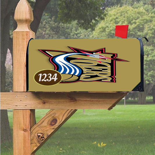 76Ers Logo Magnetic Mailbox Cover 18" X 21" Outdoor Decor