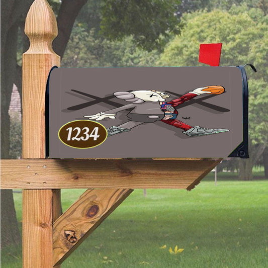 77 Kaws Air Jordan Magnetic Mailbox Cover 18" X 21" Outdoor Decor