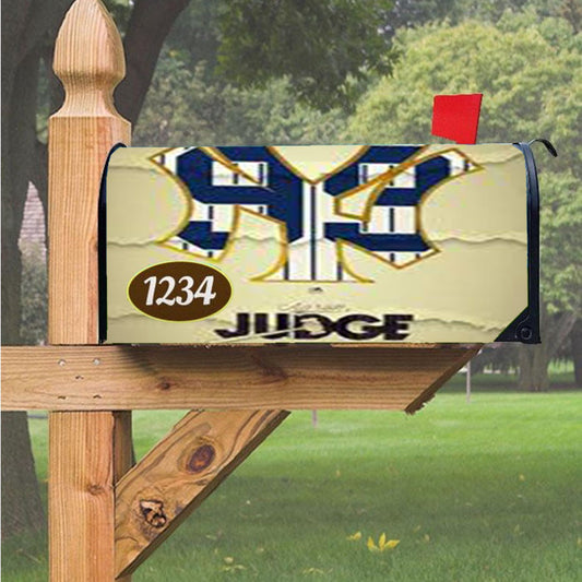 Aaron Judge New York Yankees 99 Magnetic Mailbox Cover 18" X 21" Outdoor Decor