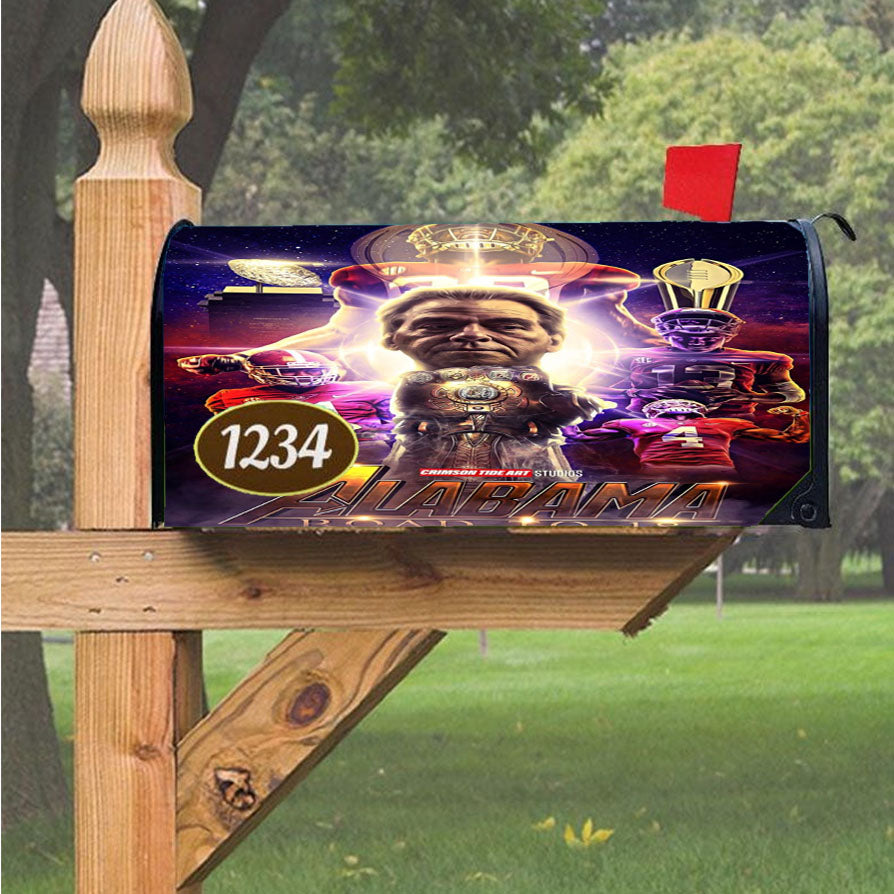 Wonder Woman Gold Logo Magnetic Mailbox Cover 18" x 21" Outdoor Decor