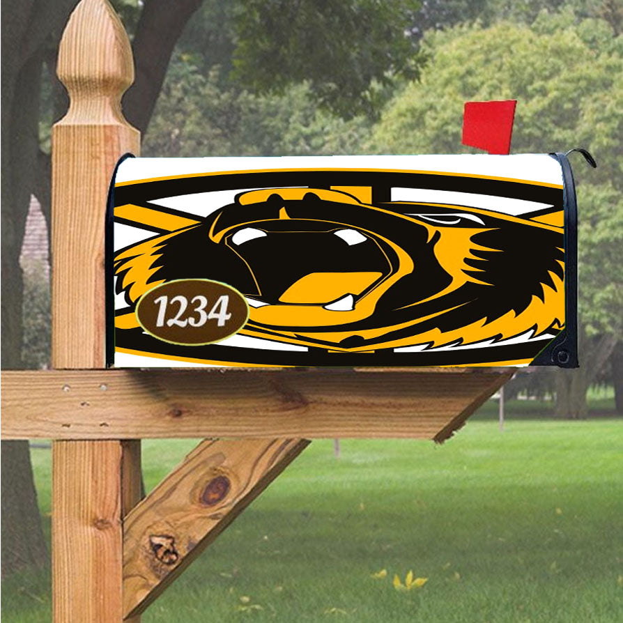 Wonder Woman Gold Logo Magnetic Mailbox Cover 18" x 21" Outdoor Decor