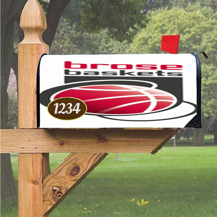 Wonder Woman Gold Logo Magnetic Mailbox Cover 18" x 21" Outdoor Decor