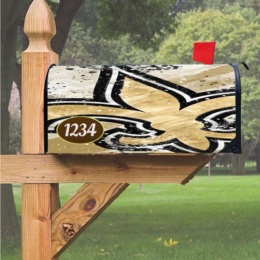 Wonder Woman Gold Logo Magnetic Mailbox Cover 18" x 21" Outdoor Decor