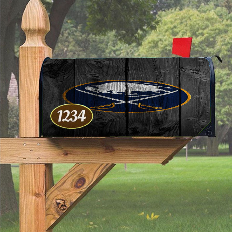 Wonder Woman Gold Logo Magnetic Mailbox Cover 18" x 21" Outdoor Decor