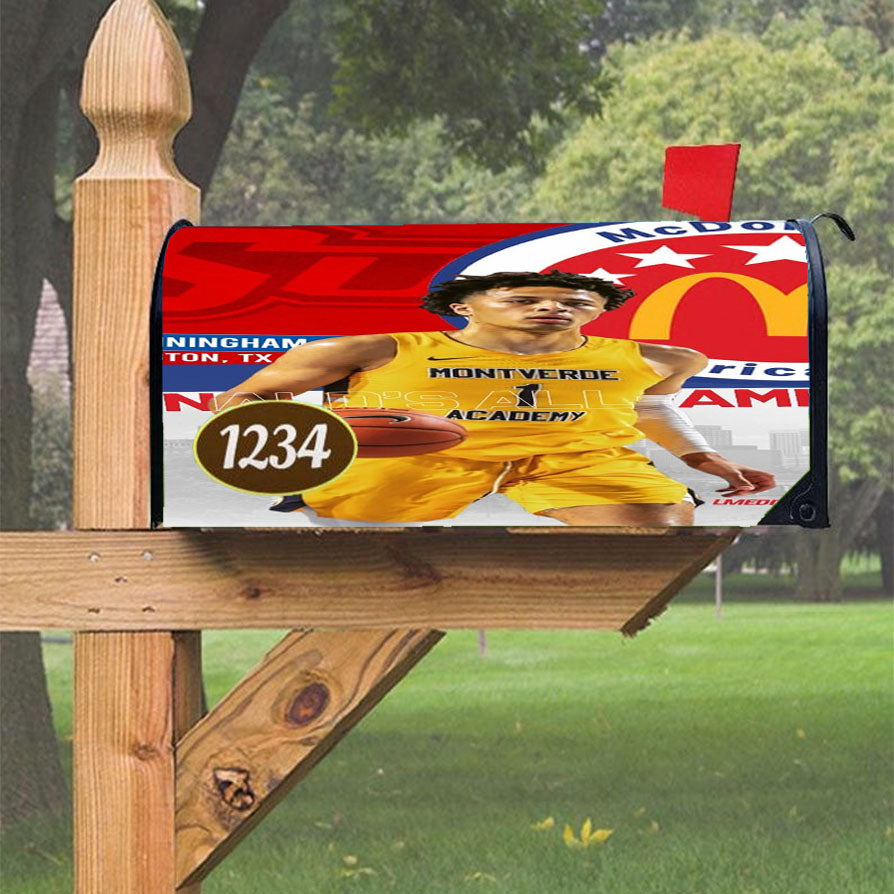Wonder Woman Gold Logo Magnetic Mailbox Cover 18" x 21" Outdoor Decor