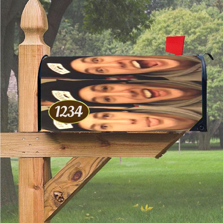 Wonder Woman Gold Logo Magnetic Mailbox Cover 18" x 21" Outdoor Decor