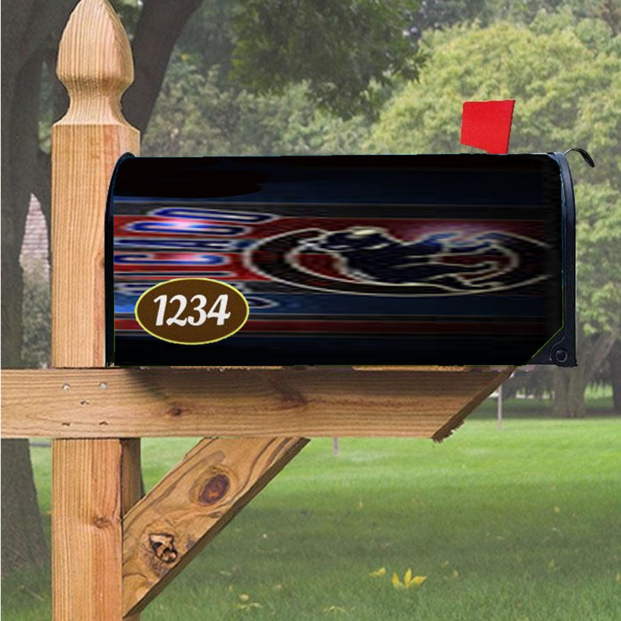 Wonder Woman Gold Logo Magnetic Mailbox Cover 18" x 21" Outdoor Decor