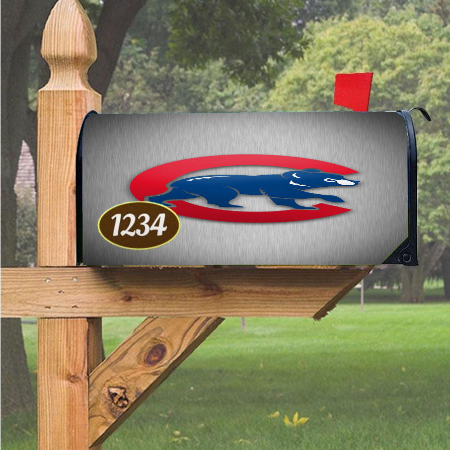 Wonder Woman Gold Logo Magnetic Mailbox Cover 18" x 21" Outdoor Decor