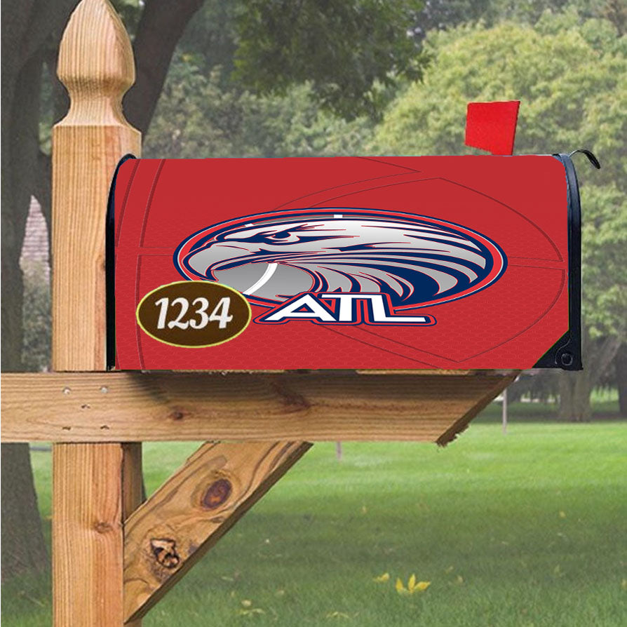Wonder Woman Gold Logo Magnetic Mailbox Cover 18" x 21" Outdoor Decor