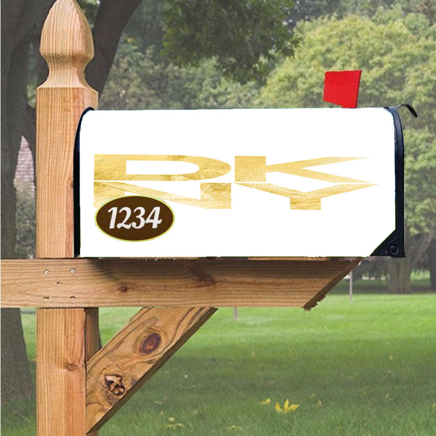Wonder Woman Gold Logo Magnetic Mailbox Cover 18" x 21" Outdoor Decor