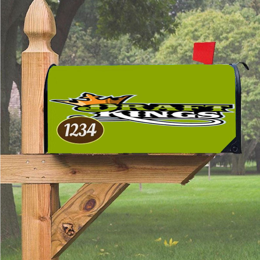 Wonder Woman Gold Logo Magnetic Mailbox Cover 18" x 21" Outdoor Decor