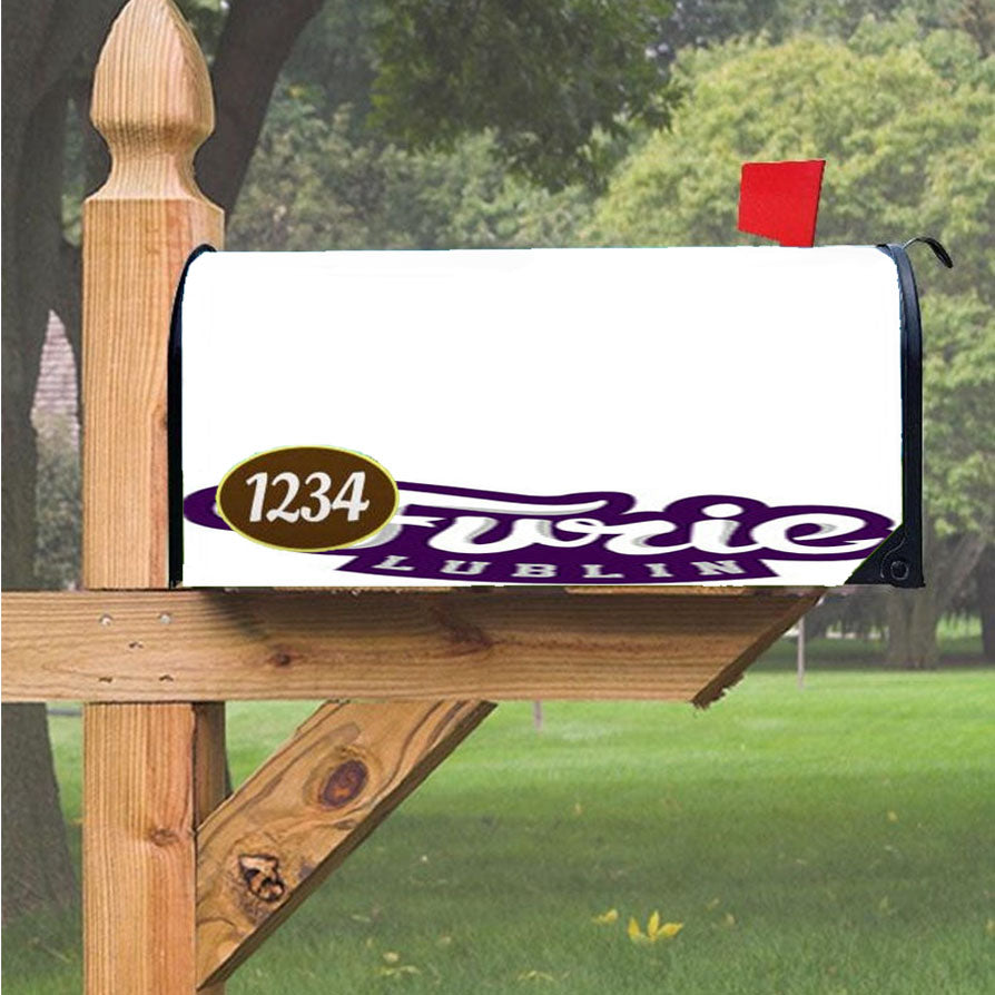 Wonder Woman Gold Logo Magnetic Mailbox Cover 18" x 21" Outdoor Decor