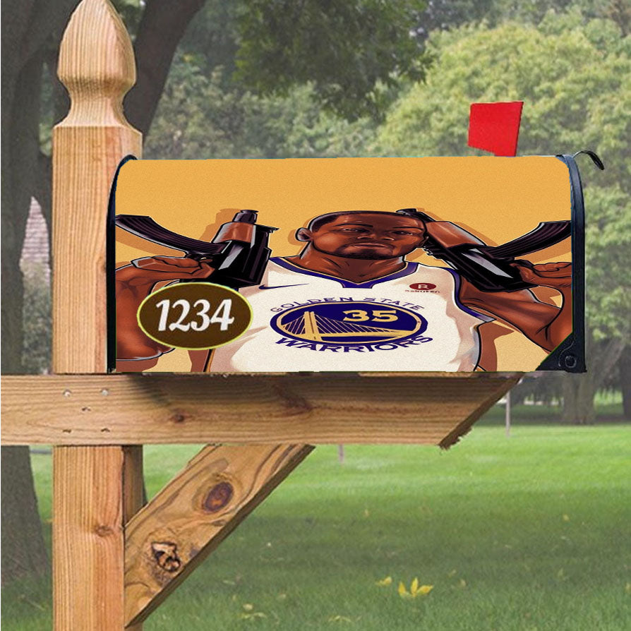 Wonder Woman Gold Logo Magnetic Mailbox Cover 18" x 21" Outdoor Decor