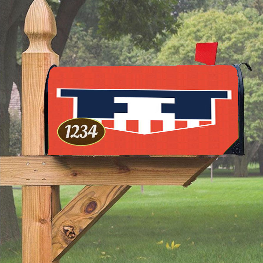Wonder Woman Gold Logo Magnetic Mailbox Cover 18" x 21" Outdoor Decor
