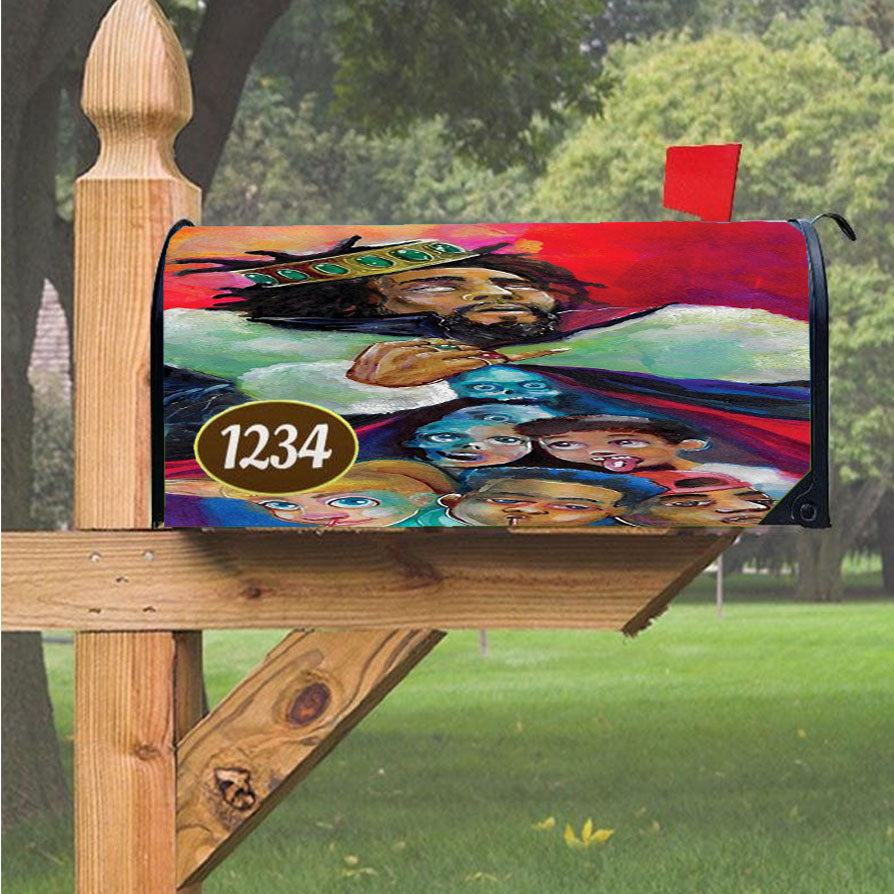 Wonder Woman Gold Logo Magnetic Mailbox Cover 18" x 21" Outdoor Decor