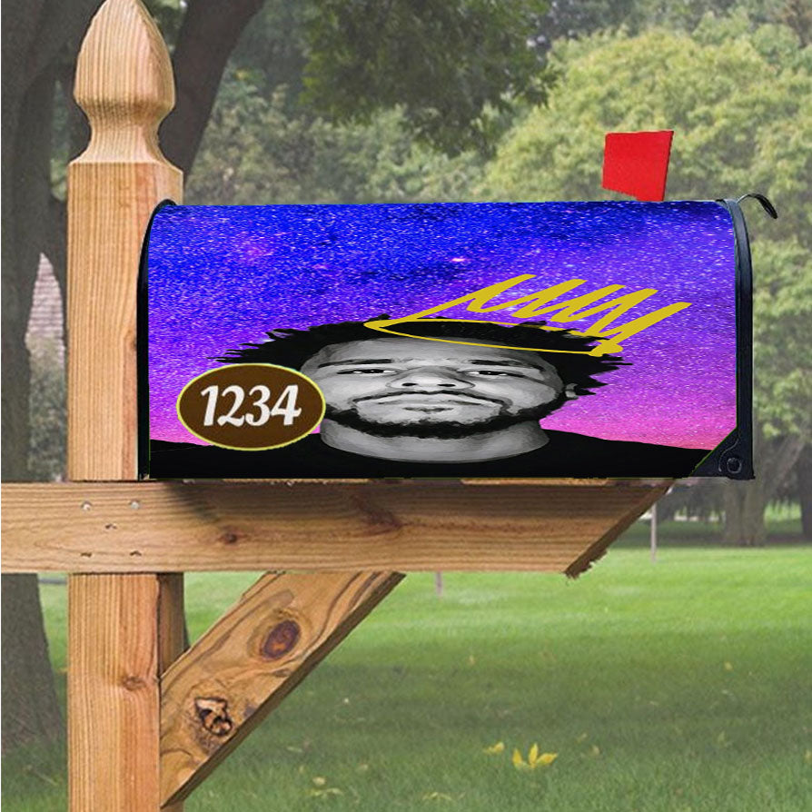 Wonder Woman Gold Logo Magnetic Mailbox Cover 18" x 21" Outdoor Decor