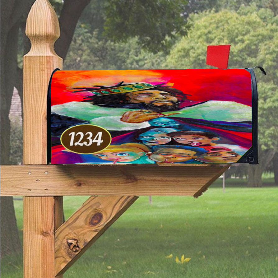 Wonder Woman Gold Logo Magnetic Mailbox Cover 18" x 21" Outdoor Decor