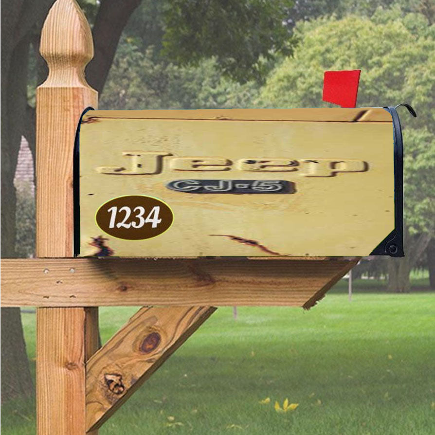 Wonder Woman Gold Logo Magnetic Mailbox Cover 18" x 21" Outdoor Decor