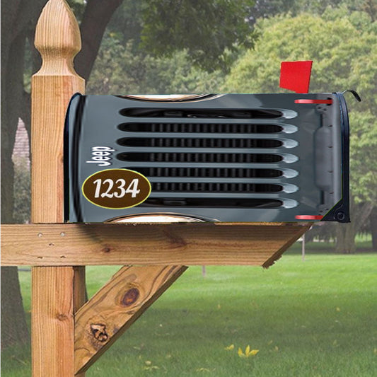 Wonder Woman Gold Logo Magnetic Mailbox Cover 18" x 21" Outdoor Decor