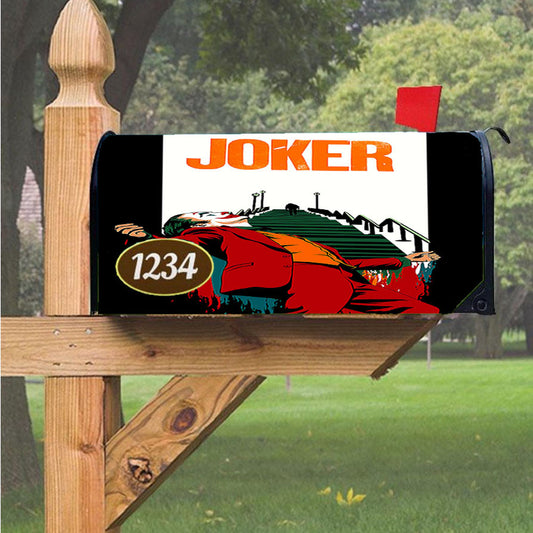 Joker Paint Art Poster Magnetic Mailbox Cover 18" X 21" Outdoor Decor
