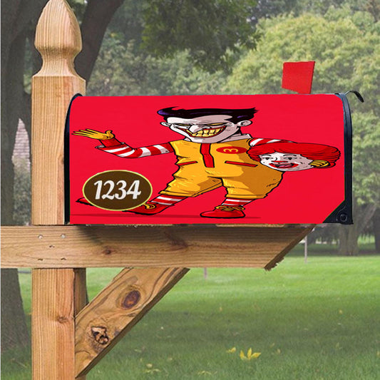 Joker X Macdonald Icon Magnetic Mailbox Cover 18" X 21" Outdoor Decor