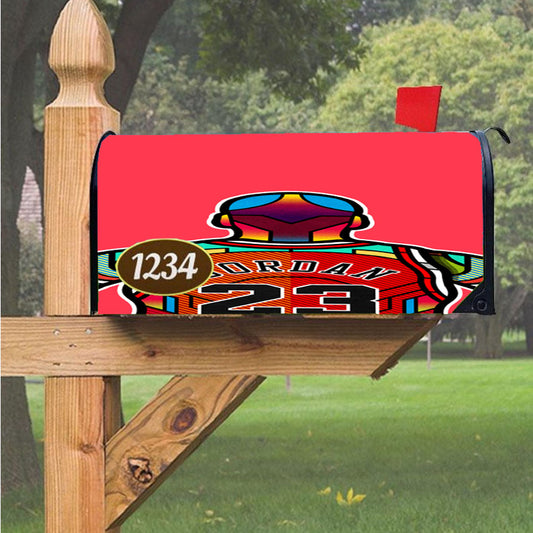 Wonder Woman Gold Logo Magnetic Mailbox Cover 18" x 21" Outdoor Decor