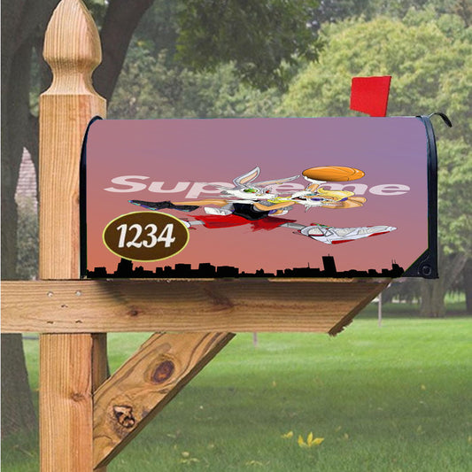 Wonder Woman Gold Logo Magnetic Mailbox Cover 18" x 21" Outdoor Decor