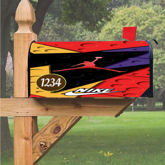 Wonder Woman Gold Logo Magnetic Mailbox Cover 18" x 21" Outdoor Decor