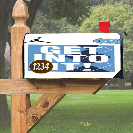 Wonder Woman Gold Logo Magnetic Mailbox Cover 18" x 21" Outdoor Decor